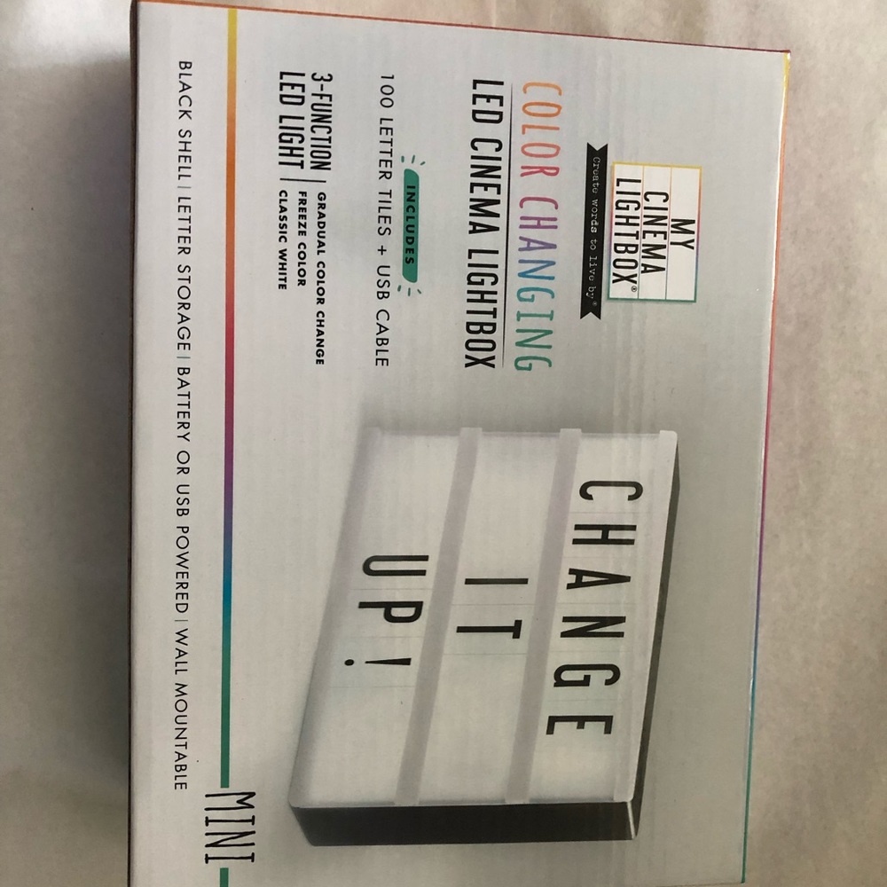 LED cinema light box